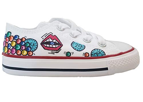 Angella DI-signs Girl Sneakers White Low Top Girls Shoes Fashion Design (6)