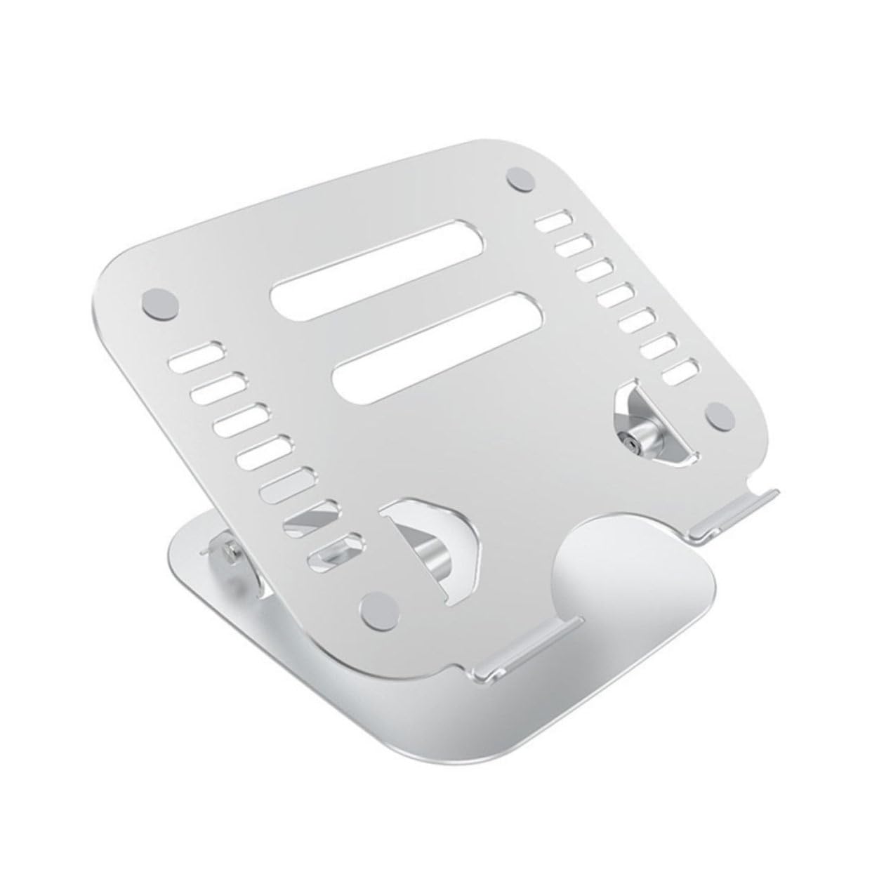 NUOBESTY Soporte Portátil para Laptop De Aleación De Aluminio con Diseño Ajustable para Escritorio Soporte Ergonómico Ventilado Compatible con Diferentes Marcas para Oficina y Hogar