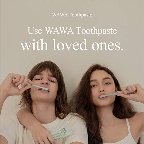 Rorobell Wawa Toothpaste Made For My Boyfriend's Bad Breath, Sensitive Teeth, Improvement Of Gum Problems/Peppermint Flavor/Made With Wasabi I 3.53 Fl.oz (3.53 Fl Oz (Pack Of 1)) #TOP6
