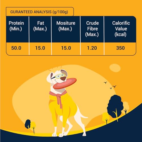Image of Bowlers Dog Treats Mango Meat Jerky| 70g (Pack of 5) | High on Protien |Low in Fat | Grain Free | Handmade Treats