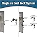 BankSupplies STEELMASTER Key Holder Cabinet - 200-Key Cabinet - 200 Easy-to-Write-On Key Tags - Piano Hinged Door - Standard Keyed Lock - Steel Construction - Key Lock Box