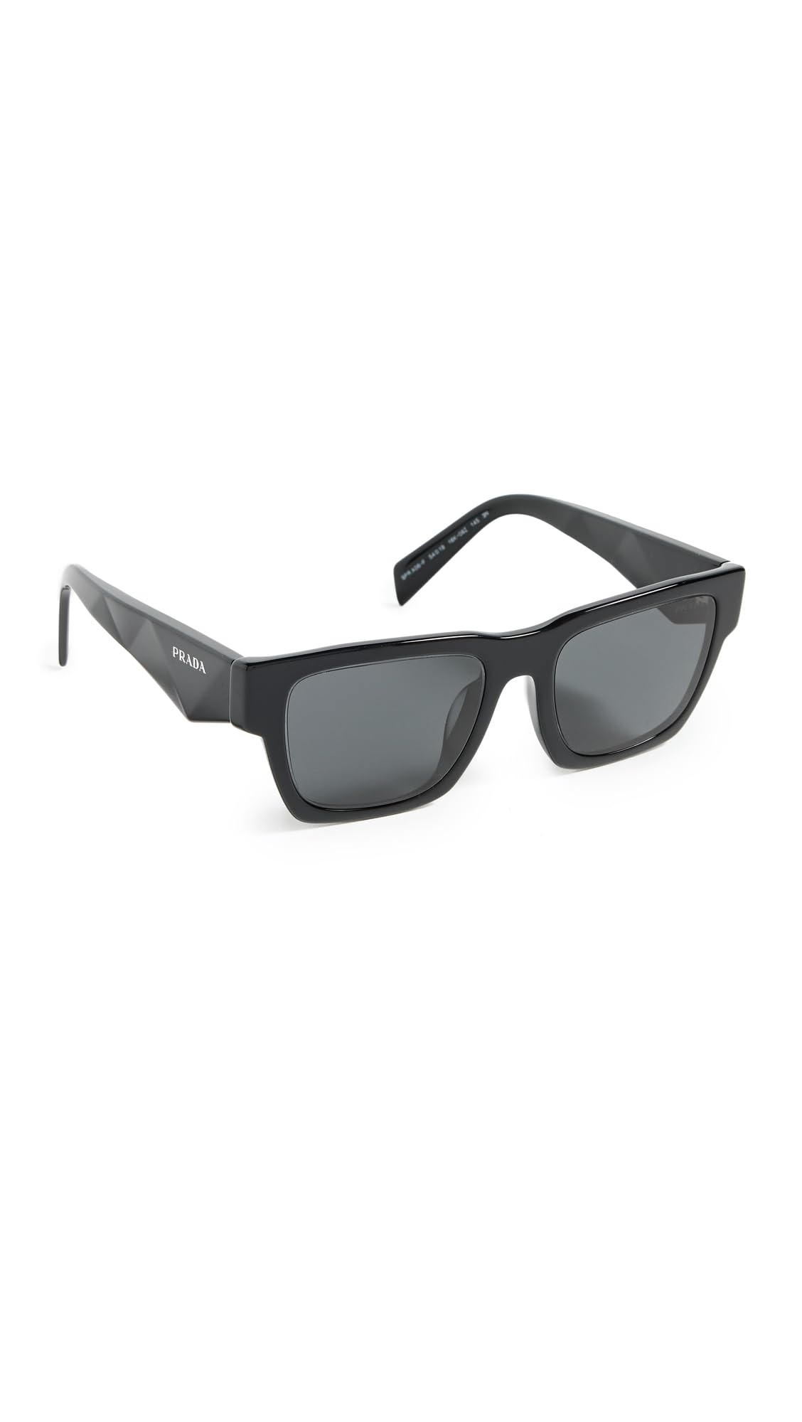 Prada Womens Angled Cat Eye Sunglasses