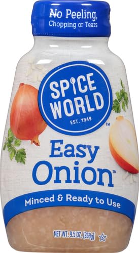 Spice World Easy Onion, 9.5 Ounce Squeeze Bottle, Ready to Use Minced Onion, No Chopping, No Tears All Squeezable Onion - Thumbnail 3