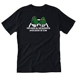 Tshirt Laundry Nelson & Murdock Avocados at Law Adult Tshirt L Black