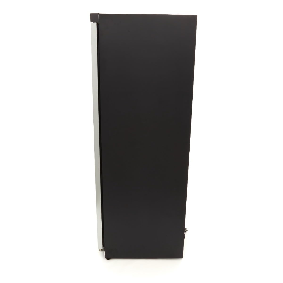 Maxima Congélateur - 600 L - Noir - avec Porte Vitrée