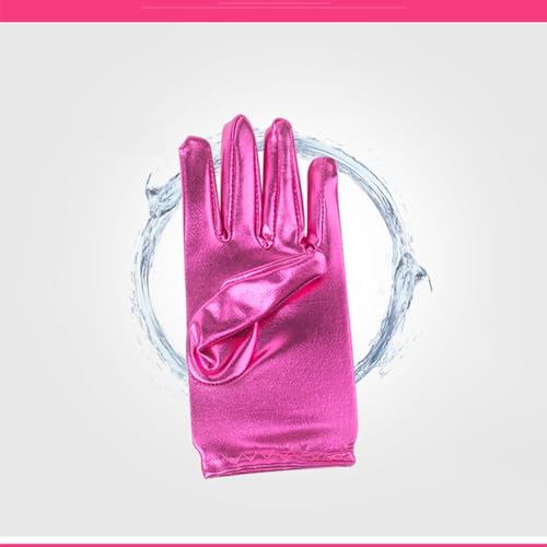 Glittering Gloves For School Stage Performances Leather Party Gloves For Kids Clothing Accs Festival Handwear4