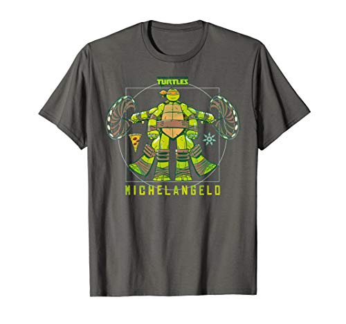 Teenage Mutant Ninja Turtles Michelangelo Anthropometry Tee