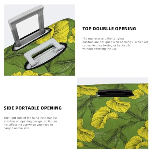 Travel Luggage Cover - Calla Lily Flowers No.1029 Washable Suitcase Covers Protector Fits 18-32 Inch Luggage3