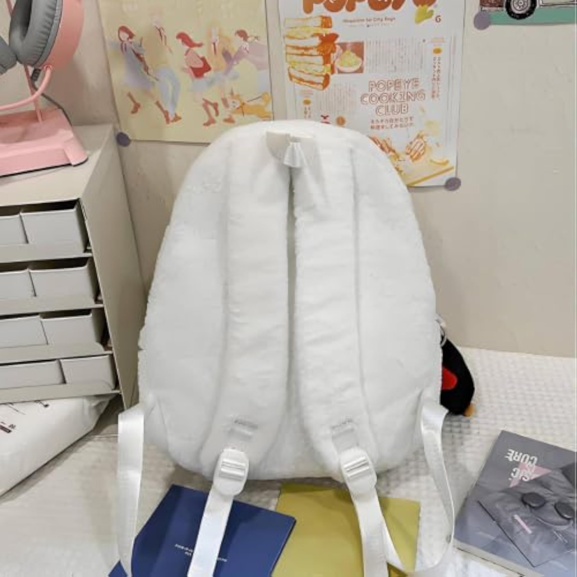 Gentle Cartoon Seal Soft Animal Backpack