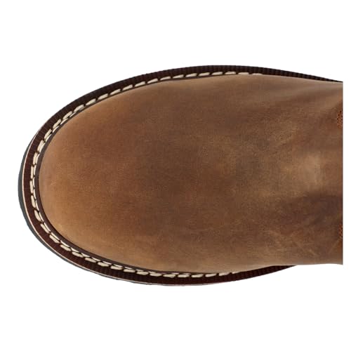 Image of Georgia Boot Core 37 Steel Toe Waterproof 10 inch Pull-On Work Boot