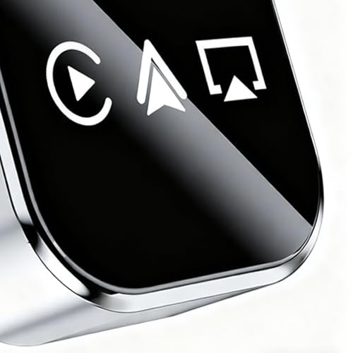 Adaptador de duplicación de Pantalla para automóvil - Dispositivo de visualización cableado a inalámbrico | Conecte el teléfono al Audio y vídeo del vehículo | películas, Medios, Aplicaciones de n - imagen 7