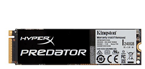 Amazon | Kingston HyperX Predator 240GB PCIe Gen2 x4 (M.2) Solid