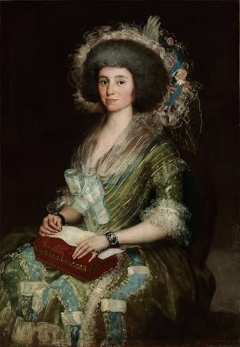 Peinture Poster Impression pour salon moderne Goya 60x90