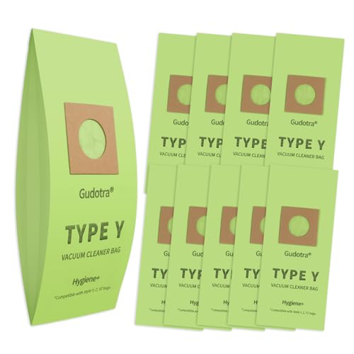 10 Pack Type Y Vacuum Bags