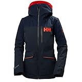 HELLY TECH Professional Helly Hansen Damen Powchaser Jacke, Navy, XL