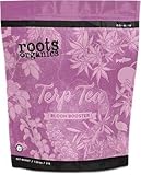 Roots Organics Terp Tea Bloom Booster, Micronized Organic Fertilizer, 0.5-6-18 NPK, with Beneficial Bacteria