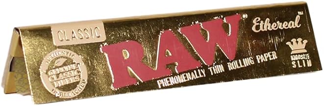 RAW ETHEREAL GOLD PAPERS KING SIZE - 3 Booklets