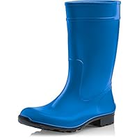 Ladeheid Women's Rubby Boot LA-967 (Blue/Black, 6 UK)