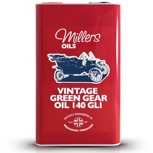 Vintage Green Gear Oil 140 GL1 (Non EP), 5 liters
