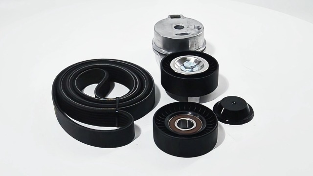 Image of 90K-38323E Serpentine Belt Drive Tensioner Pulley Component Kit for V8 5.7L Gas 13-18 Ram 1500,19-22 Ram 1500 Classic,Replace 4861660AA,4891720AA,K060730
