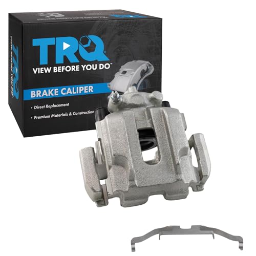 Image of TRQ Rear Right Brake Caliper w /Bracket Passenger Side | For 2006 BMW 330i 330xi 2009-2011 335d 2007-2013 335i 2011-2013 335is 2007-2008 335xi