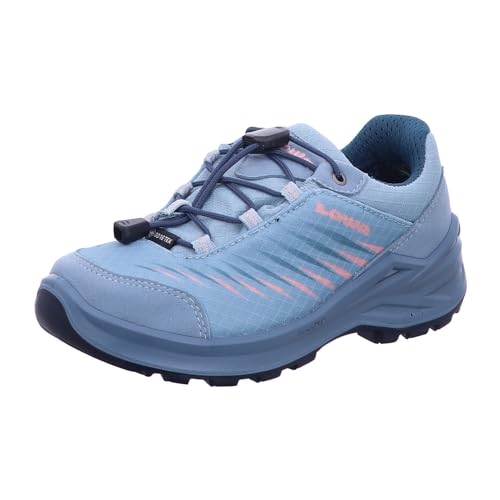 LOWA Halbschuh ZIRROX II GTX LO JR Petrol/senf 34