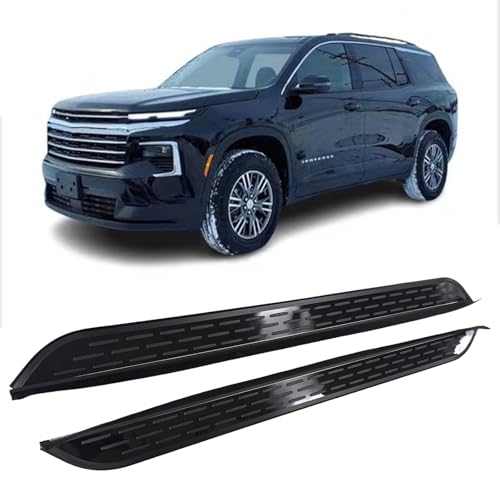 Estribos para Chevrolet Traverse 2024-2026 aluminio negro 2PCS miniatura 1