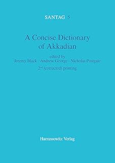 Concise Dictionary of Akkadian (Santag Arbeiten Und Untersuchungen Zur Keilschriftkunde, 5)