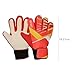 Aymzbd Adult Football Goalkeeper Gloves for Beginner Sports Supplies Gift Anti Slip Finger Protection Stylish Goalie Gloves, Red