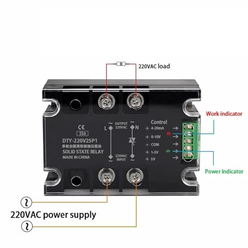 Régulateur de tension monophasé 220V 100A DTY haute stabilité