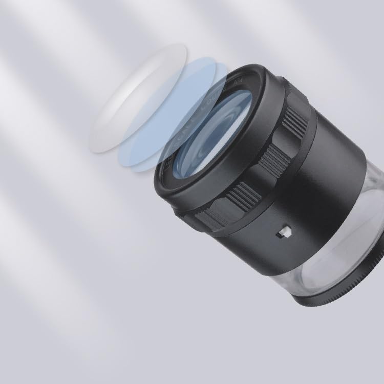 Boucle microscope de précision pour identifier les détails des timbres et monnaies - 3