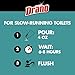 Drano Max Build Up Remover Drain Cleaner, Great for Clog Prevention, Commercial Line, 60 oz