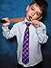 Barry.Wang Fashion Kids Necktie Checked Pre-tied Ties for Boys Pocket Square Wedding Performance School
