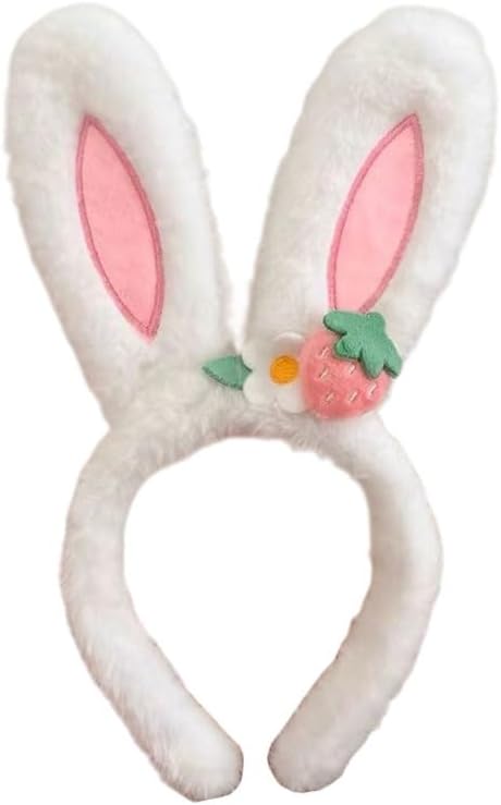6 Diademas De Orejas De Conejo De Pascua – Accesorios De Felpa Suave Para Disfraces, Fiestas Y Cosplay, Multicolor Para Niños Y Adultos