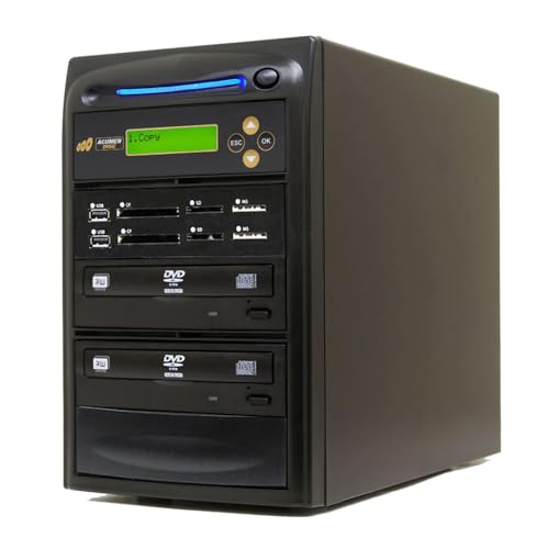 Image of Acumen Disc 1 to 1 Crossover CD DVD Disc Duplicator & Bi-Directional Multimedia Flash Memory Copier (CF SD MS USB) / Media Converter - Disc to Disc /Media to Media