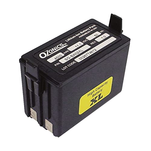 Ozonics SG-BA02XL Extended Life Rechargeable Battery for HR230, HR200, or HR150 Scent Eliminator – Hunting Accessory with Runtime Up to 10 Hrs in Standard & 8 Hrs in Boost Mode