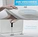 Tapa WC Cosondo Asiento para Indoro Universal Blanco cierre suave y lento,...