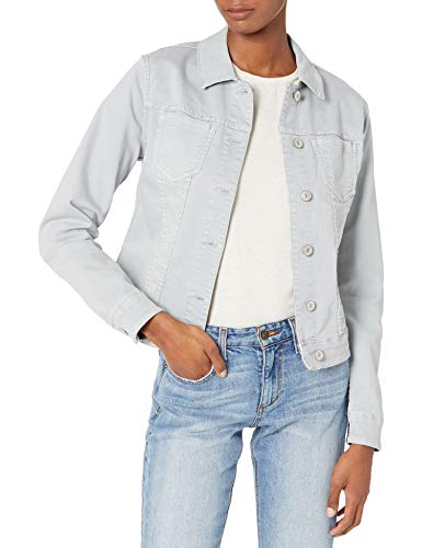 Vintage America Blues Women's Vintage Jean Jacket Reversible, Grey True Camo, Large