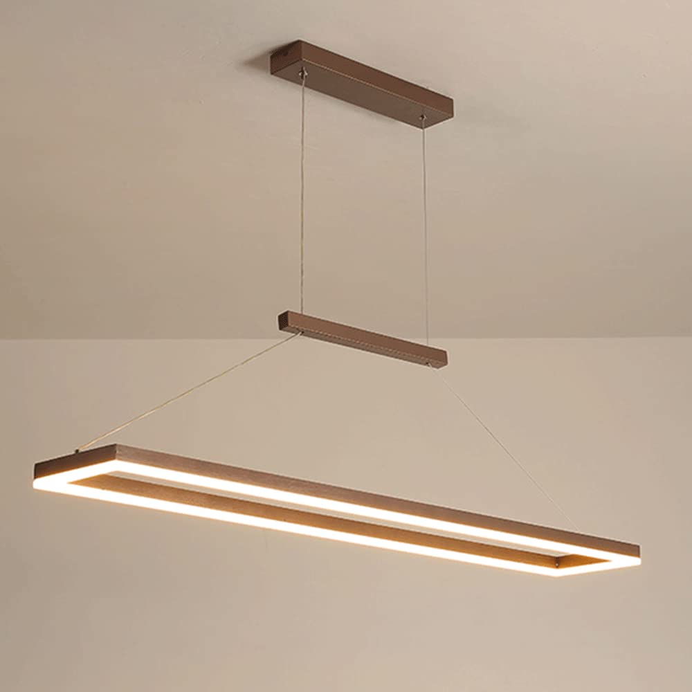 Lámpara lineal minimalista con pantalla acrílica premium y sistema de iluminación LED tricolor