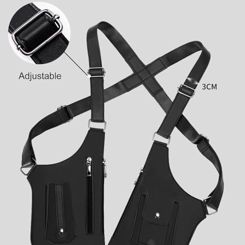 Mochila impermeable estilo chaleco con ajuste de hombro y protección para tu celular 7