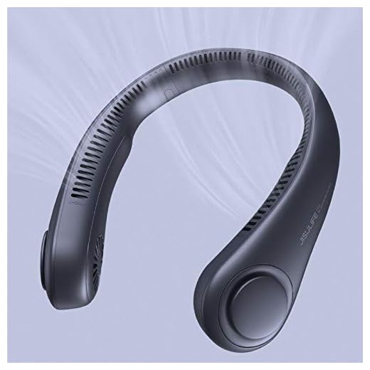 JISULIFE Portable Bladeless Neck Fan