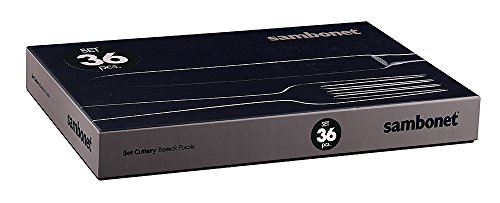 Sambonet 52501-83 Ménagère 36 pièces Collection Contour Acier Inoxydable – vue 3
