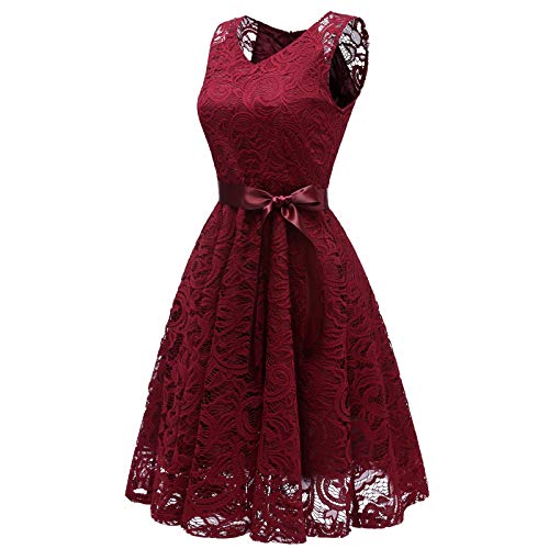 Robe de soirée chic avec dentelle au design gracieux et unique - 3