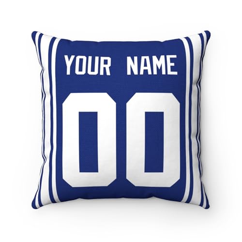 Image of ANTKING Throw Pillow 2 Pack Custom Any Name and Number Personalized Gift for Men Women Boys