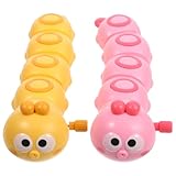 Totority Clockwork Caterpillar Toys 2pcs Clockwork Caterpillar Toy Party s Festival Animal Walking Wind up Walking Novelty Wind up Decorative Wind up