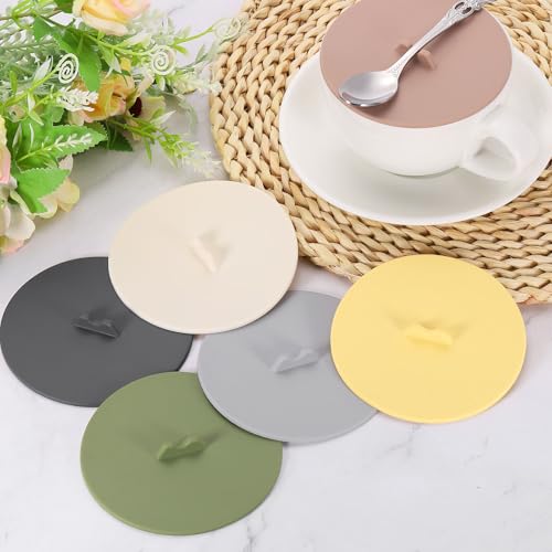 Couvercle de gobelet en silicone réutilisable pour préserver la chaleur - 6