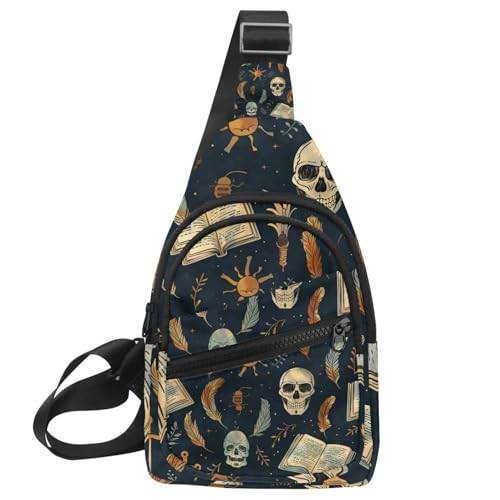 Sac à dos à bandoulière avec sangle réglable pour entraînement et running