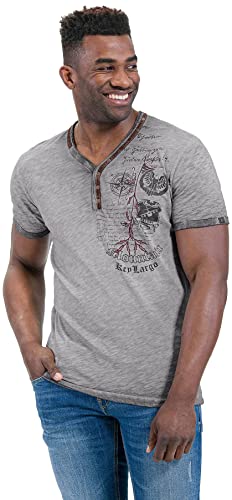 KEY LARGO Herren Weather Button T-Shirt, Anthra (1101), L Cover
