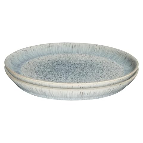 Denby Halo Speckle Dinner Plates Set Cover