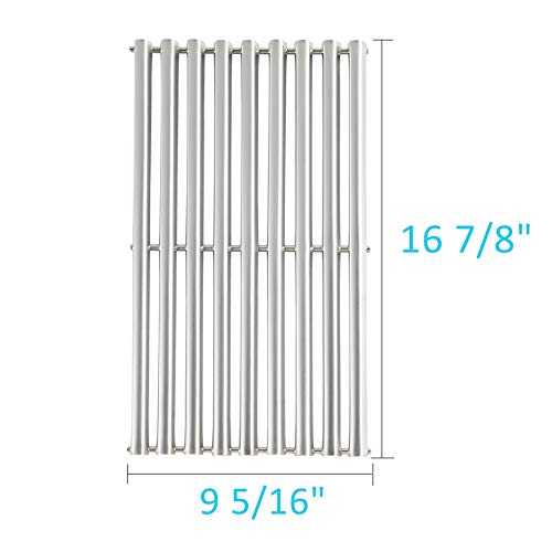 Bbqration 16 7/8" Half-Tube Design Grill Grate For Charbroil 463436213 463441312 463441513 463441913 463460710 466440509 463461613 463420508 And More #TOP4